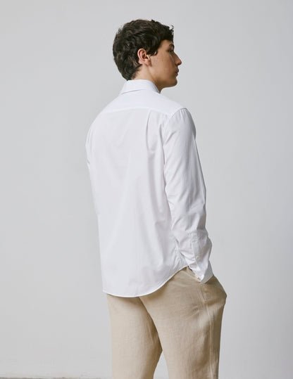 Chemise mixte Ainhoa blanche