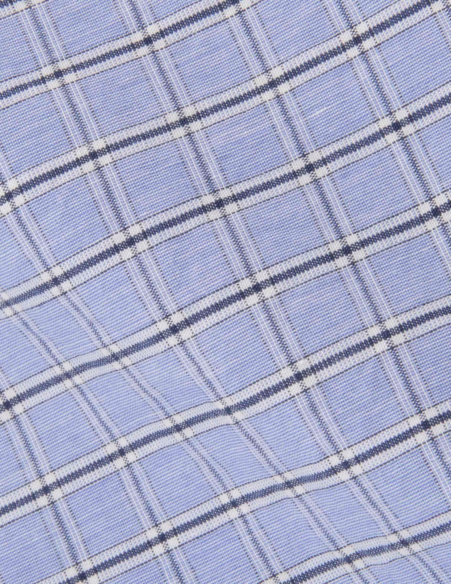 Alfani Chemise cintrée rouge à carreaux bleu cobalt/bleu Alfani Chemise cintrée rouge à carreaux bleu cobalt/bleu