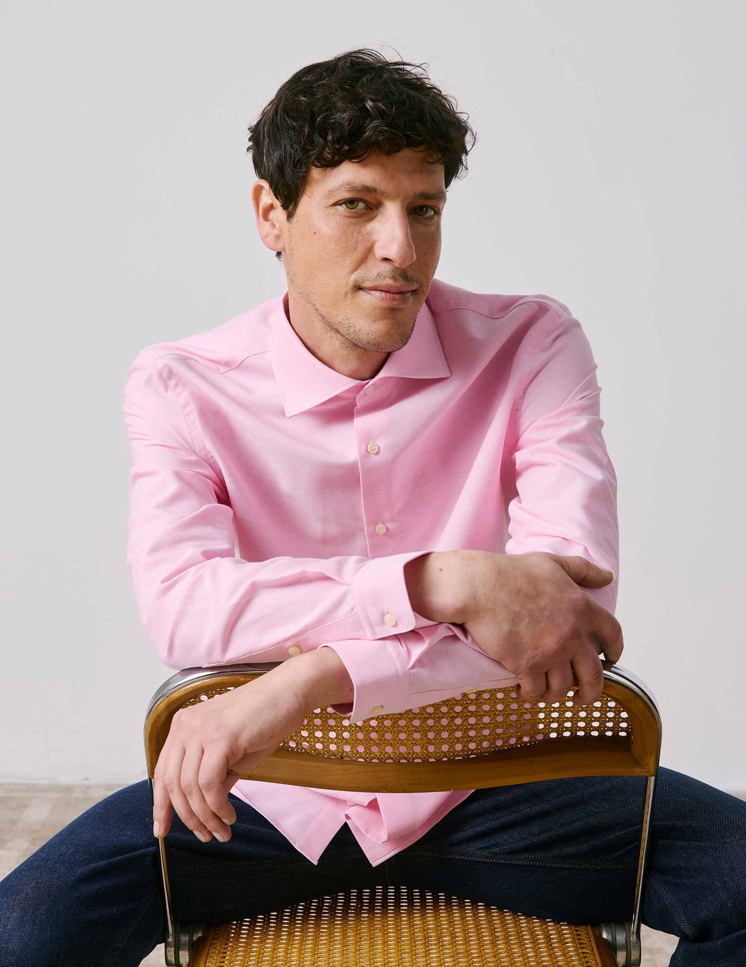 italian dress shirts men Blue Striped Shirt front keep the look crisp Why and How Italy Makes