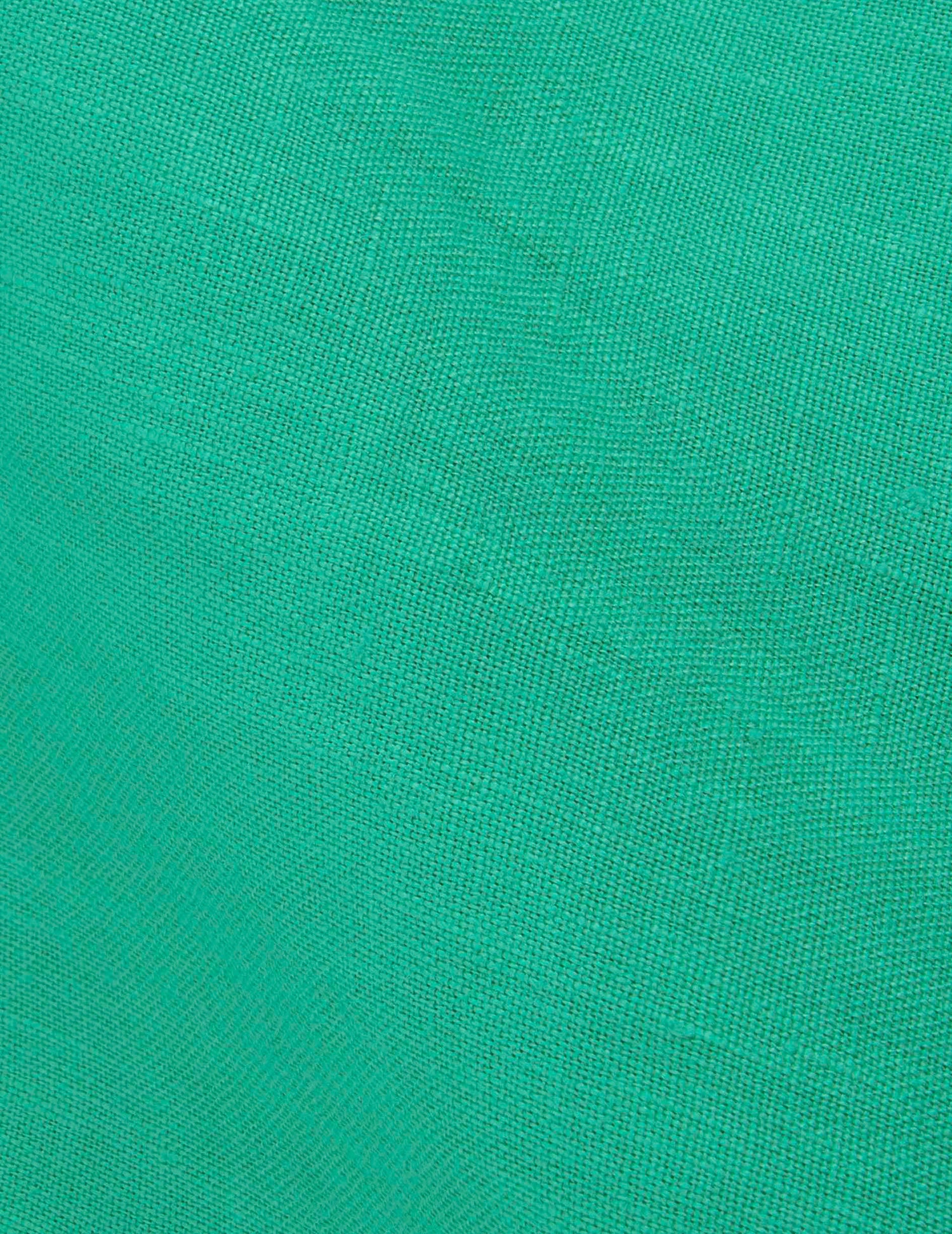 Chemise Aristote en lin vert - Lin - Col Italien#4