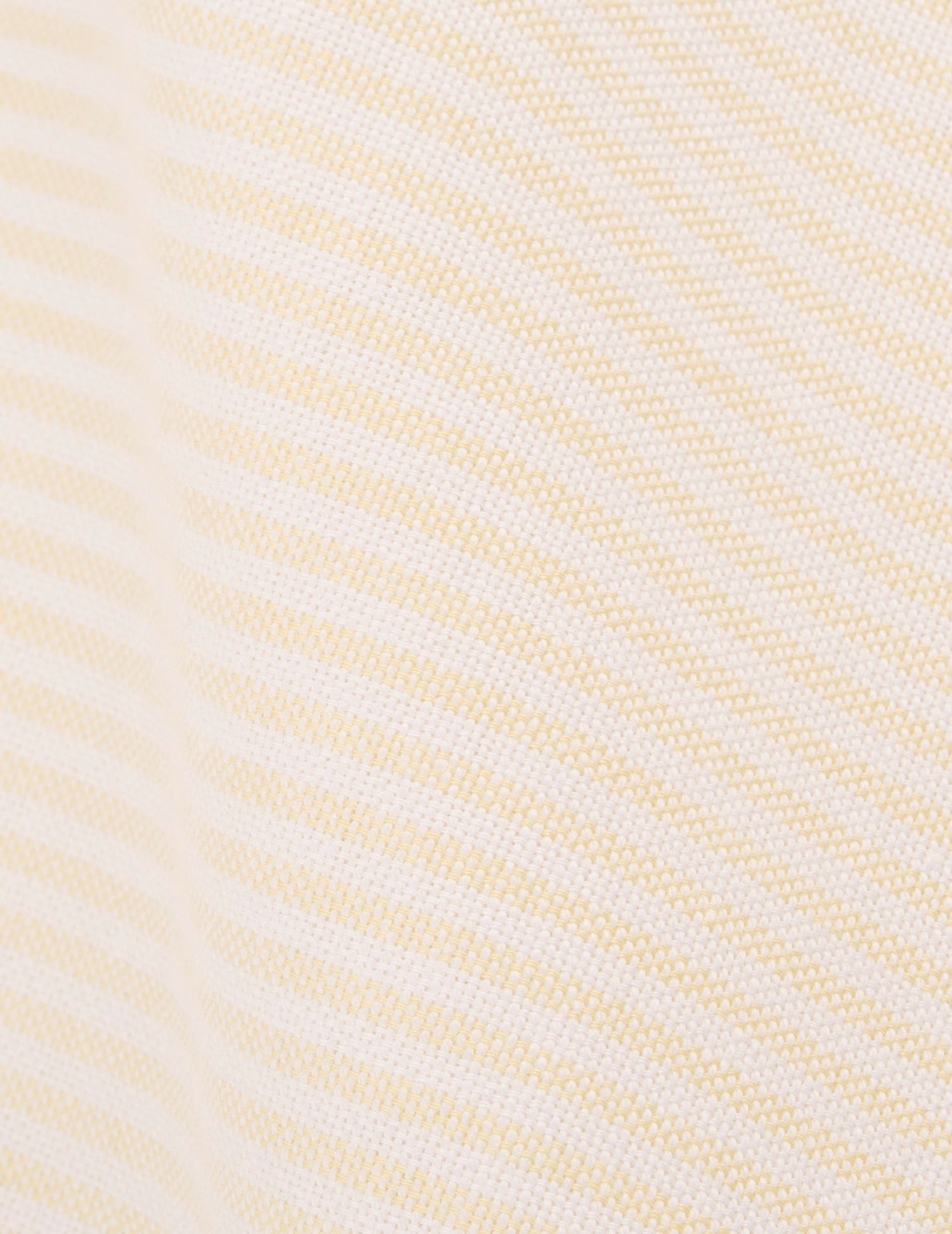 Chemise Auguste rayée jaune - Oxford - Col Français#5