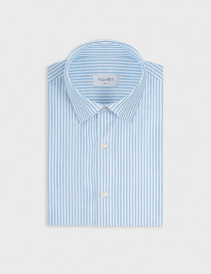 Striped blue Auguste shirt