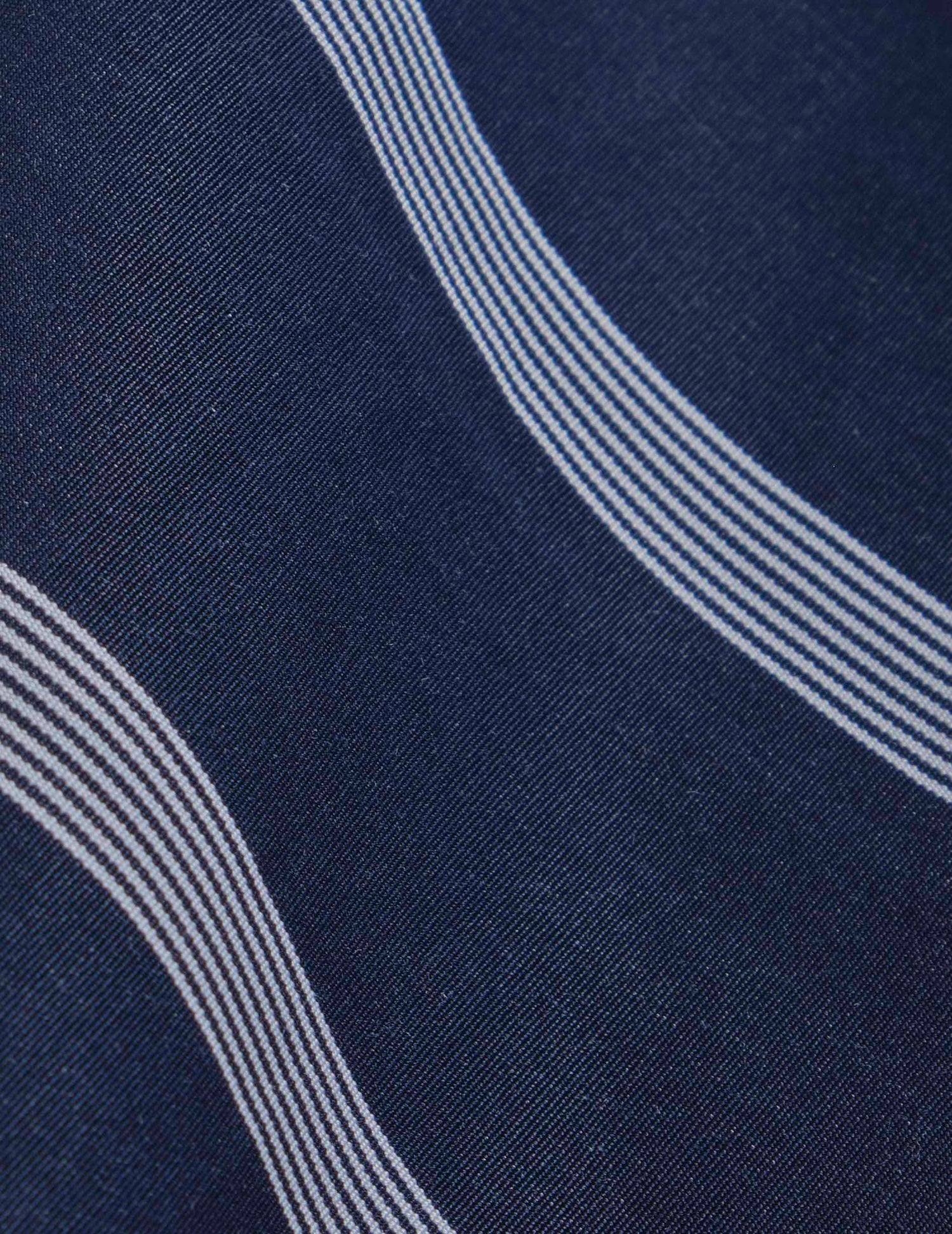 Robe Belharra en popeline marine