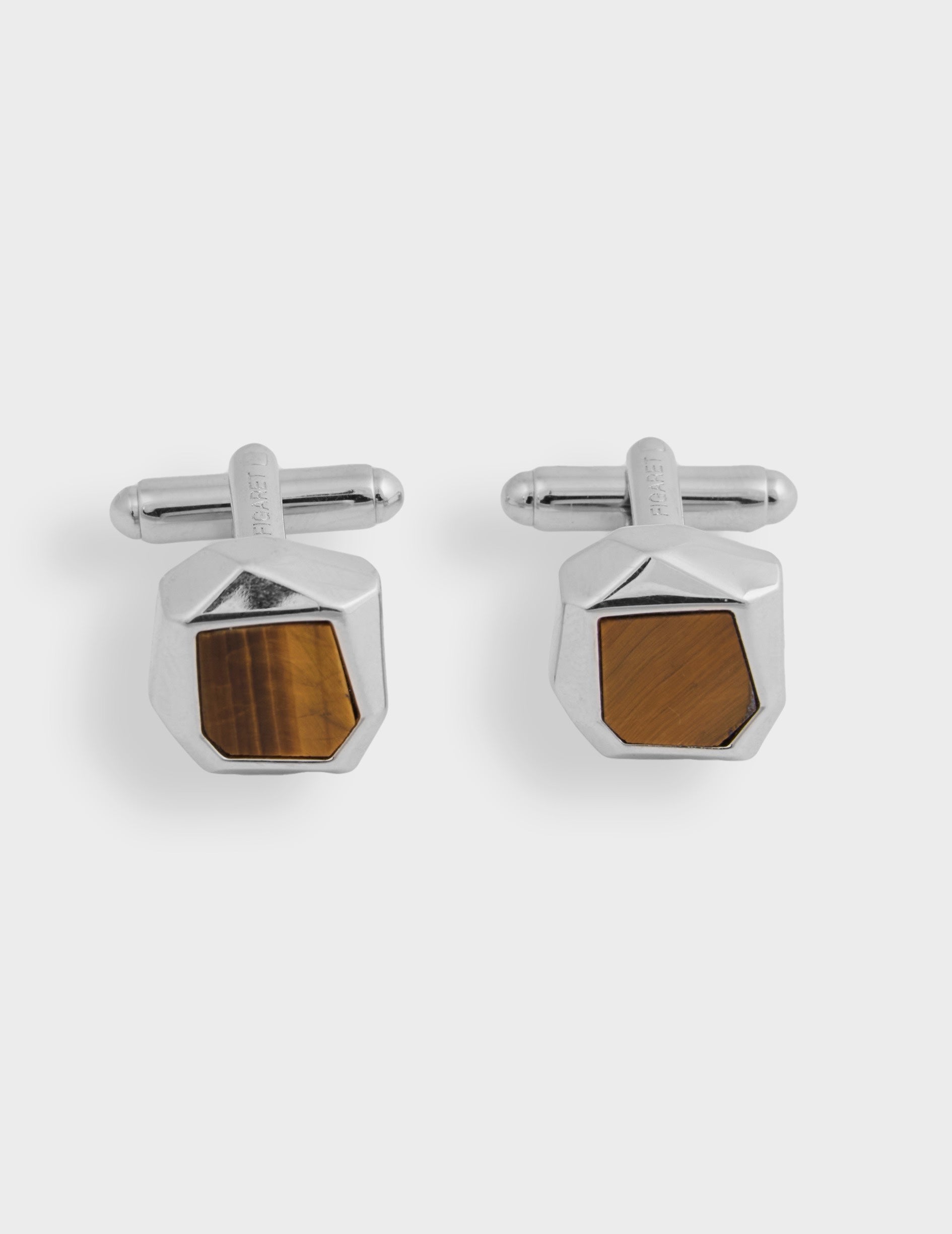 Silver cufflinks