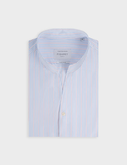 Chemise Carl rayée rouge