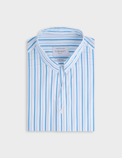 Striped blue Carl shirt