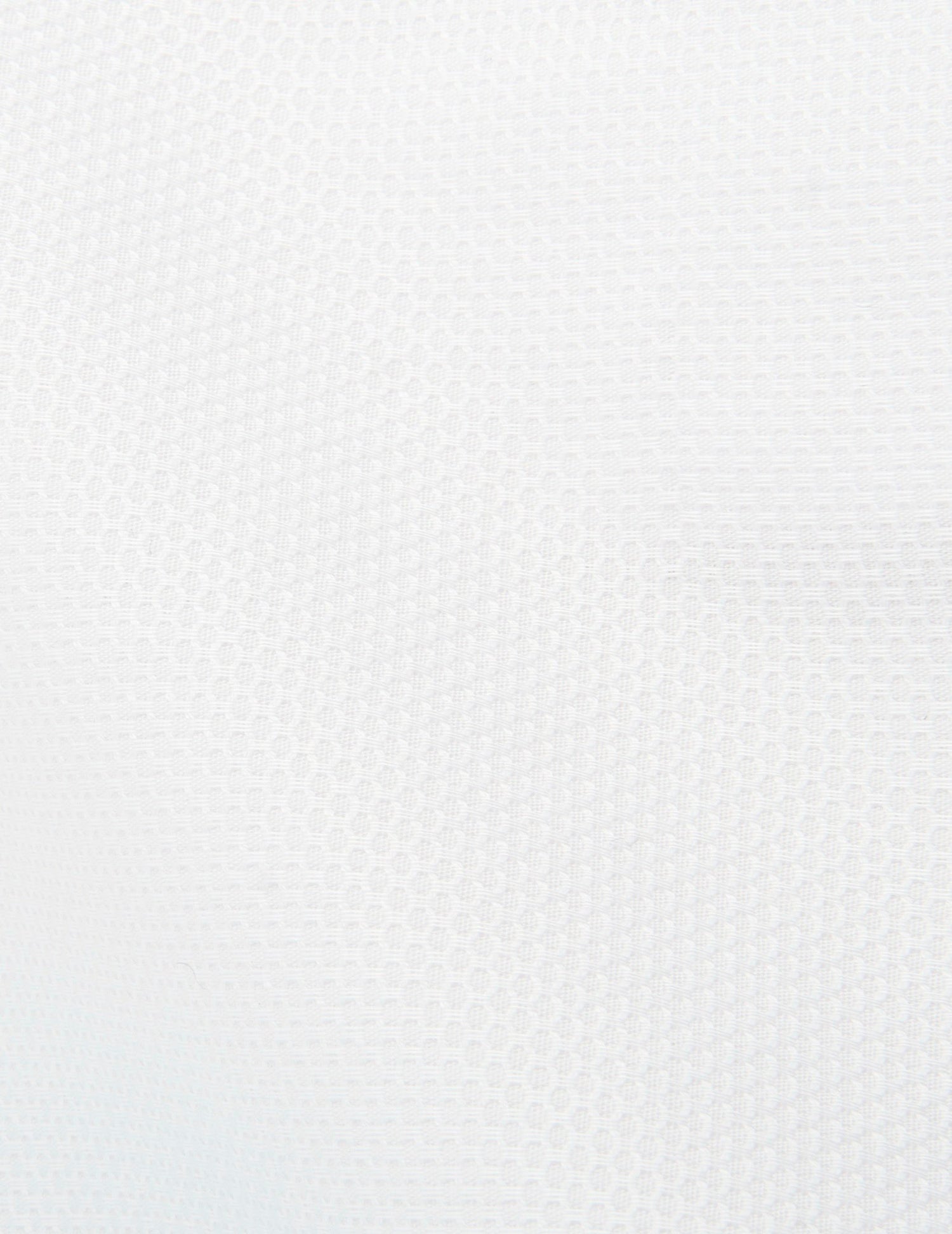 Chemise Carl blanche - Façonné - Col droit ouvert#5