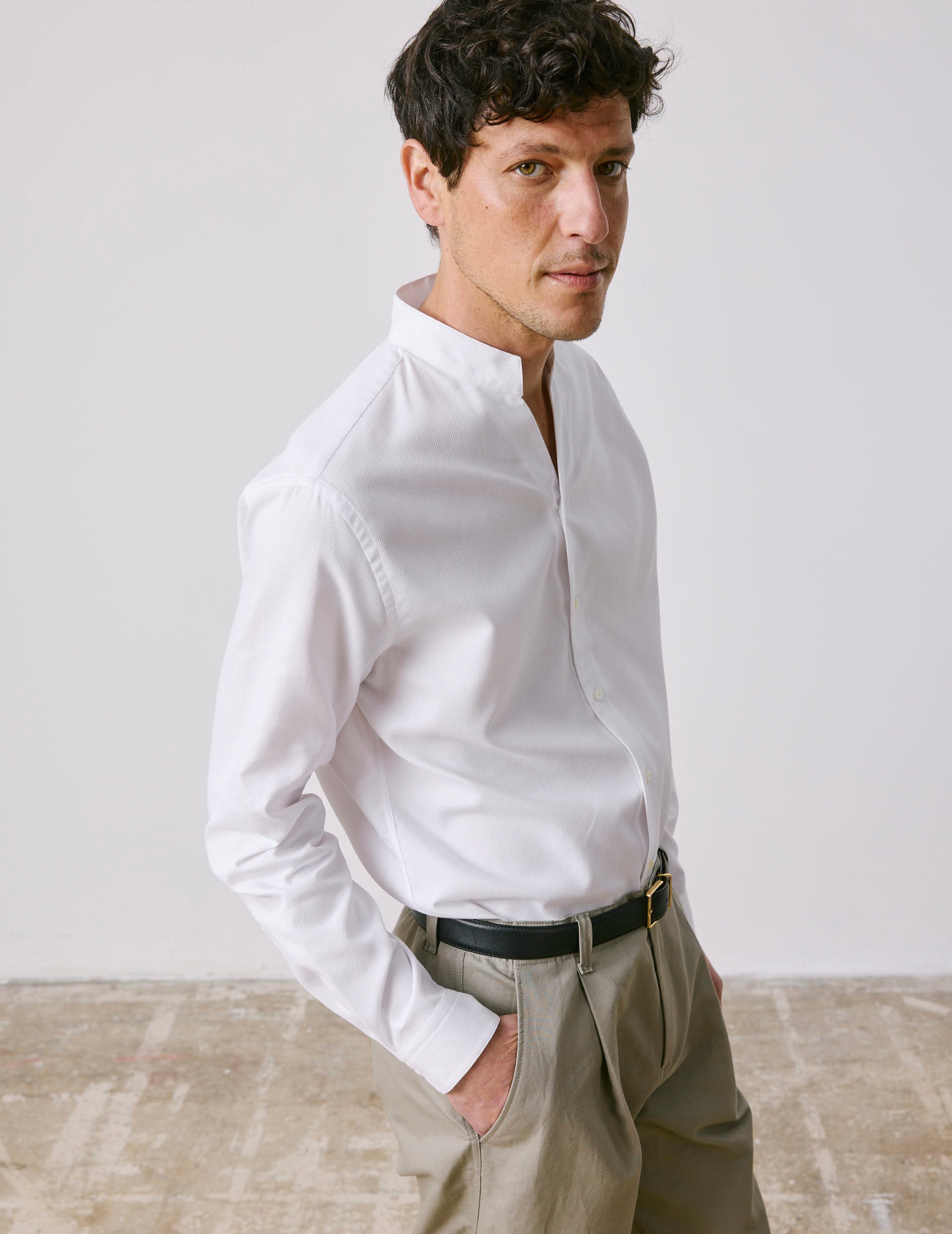 Chemise Carl blanche