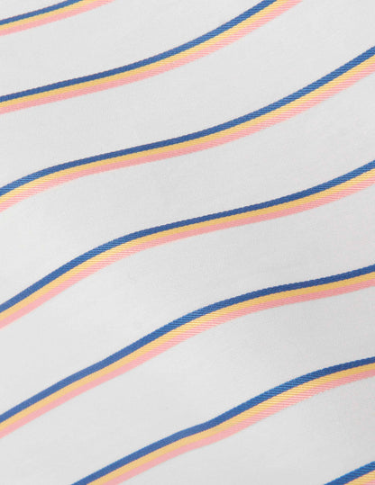 Carl Striped yellow shirt