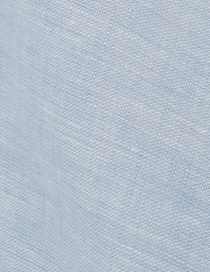 Chemise Carl en lin bleu clair