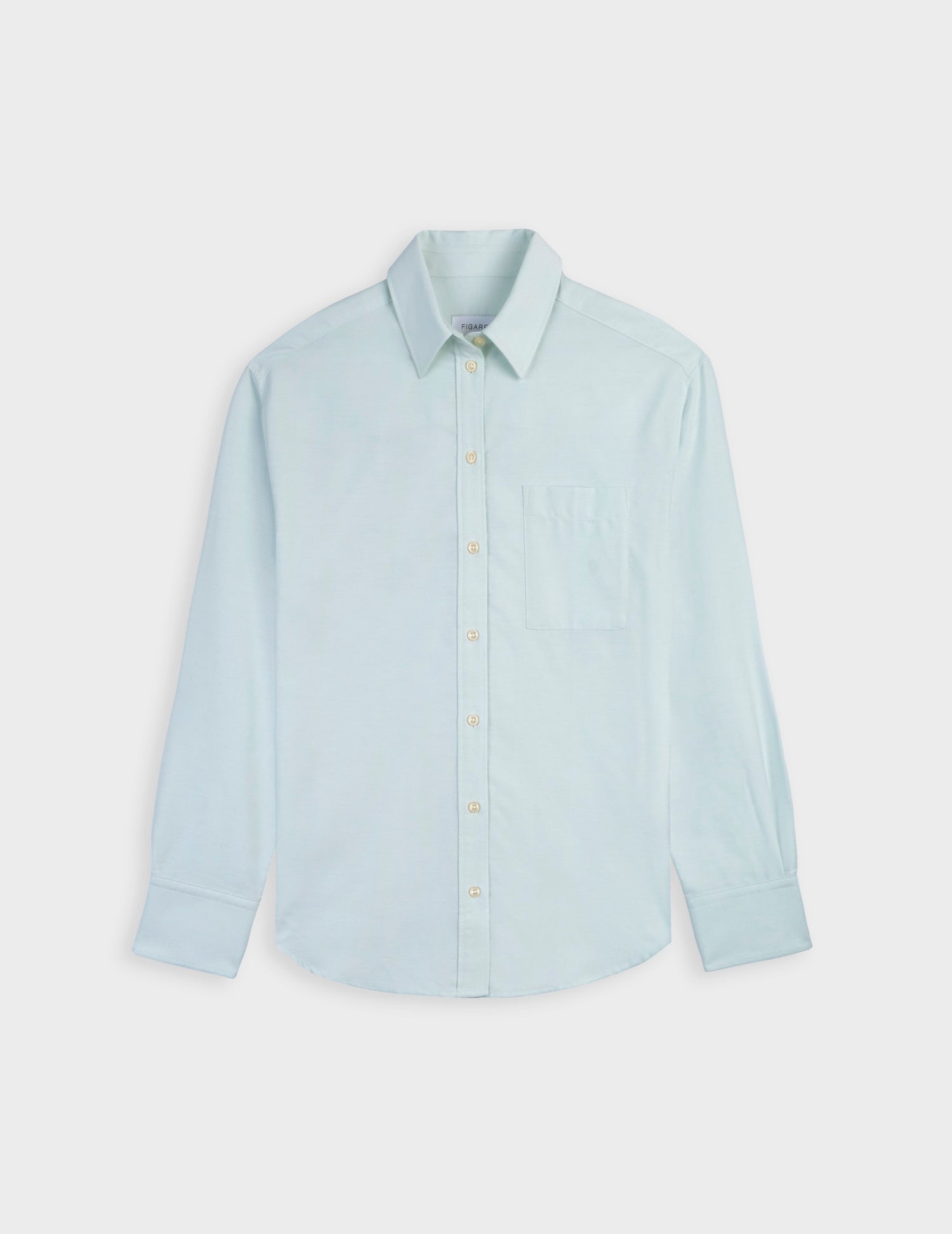 Charlotte green shirt - Oxford - Shirt Collar#4