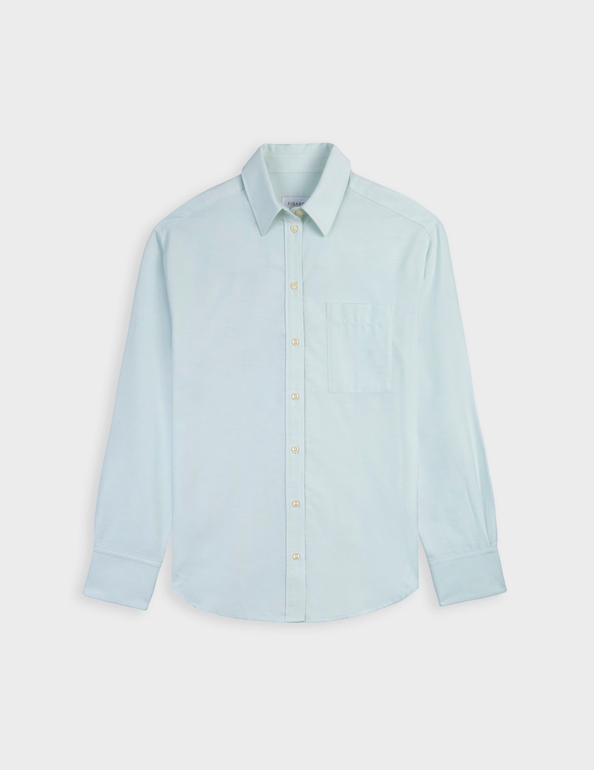Charlotte green shirt - Oxford - Shirt Collar