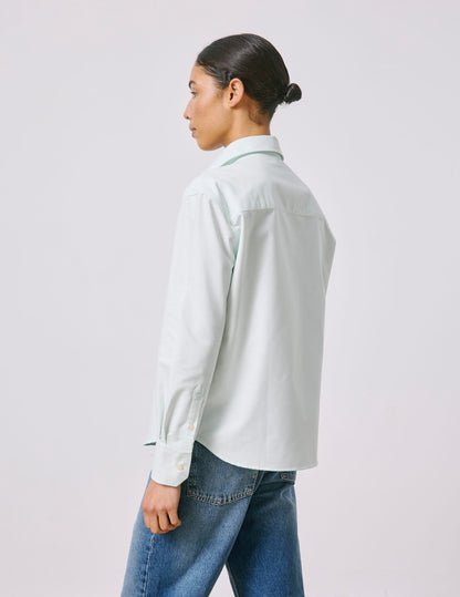 Charlotte green shirt