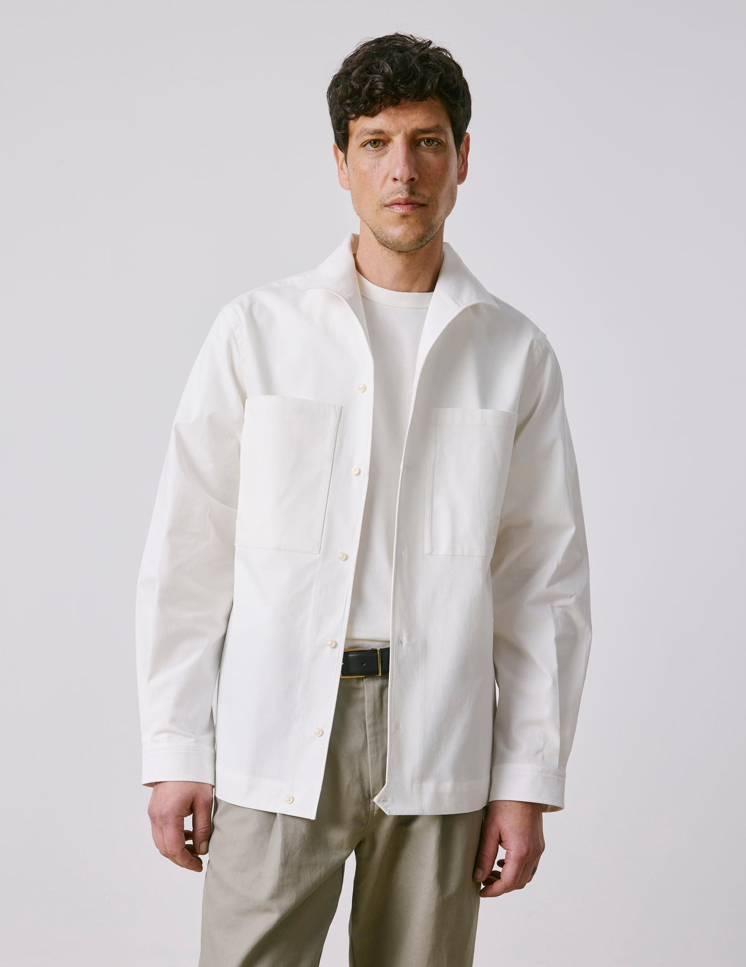 Chemise Delta blanche - Ripstop - Col Delta#4