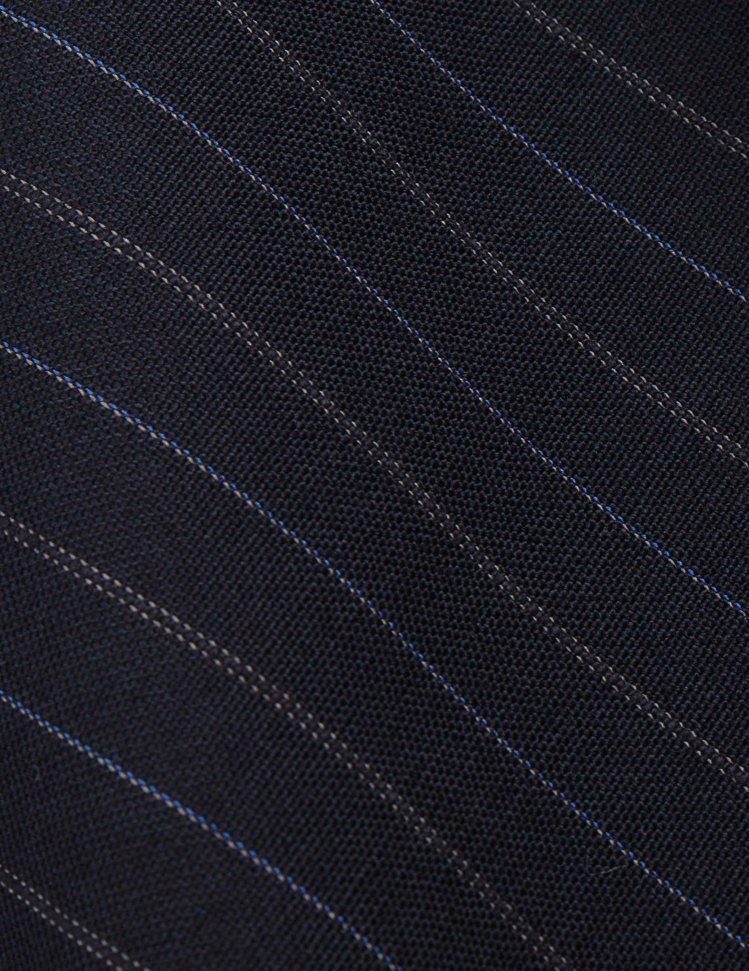 Pantalon de costume Driss en laine vierge marine