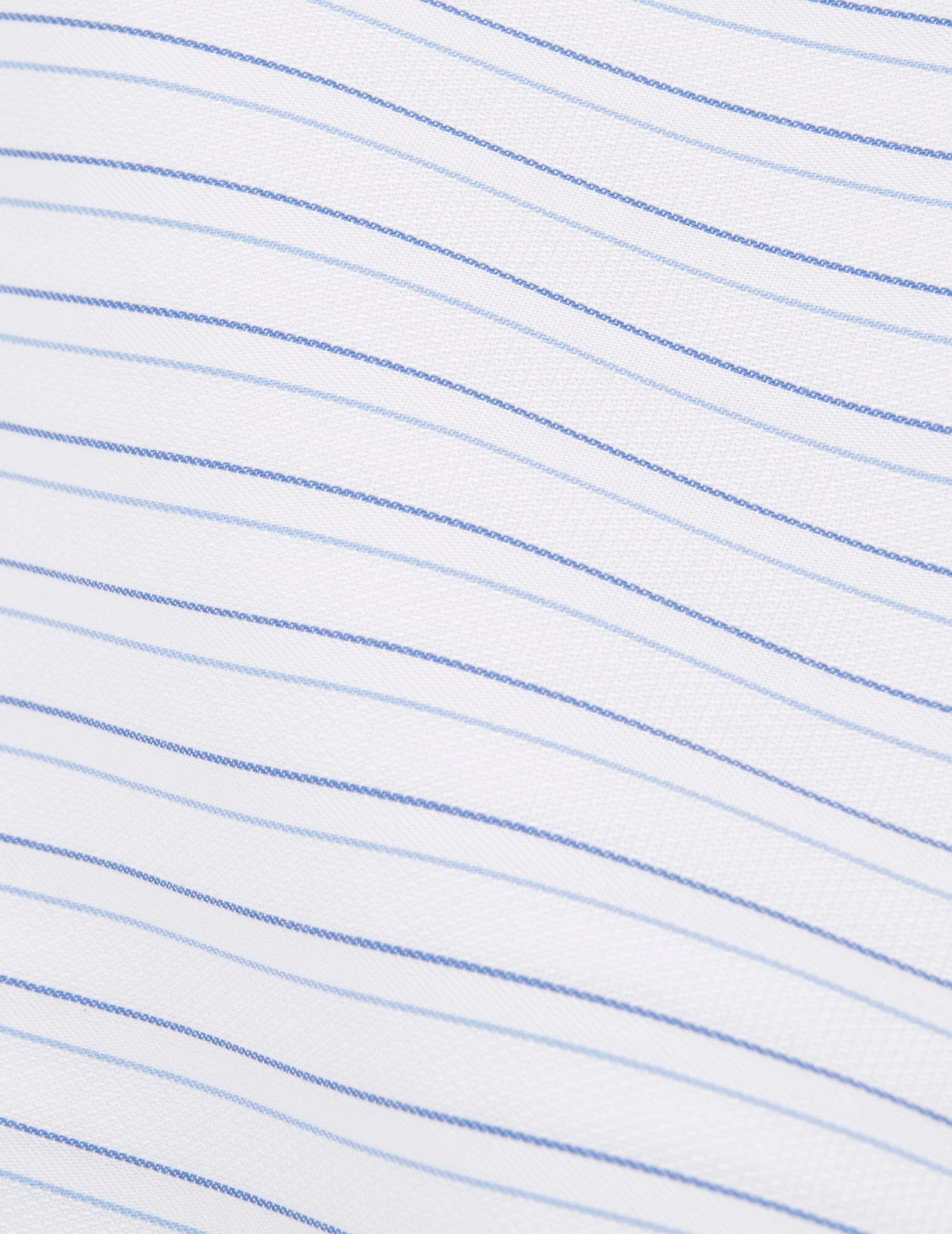 Chemise classique rayée bleue - Façonné - Col Figaret#2