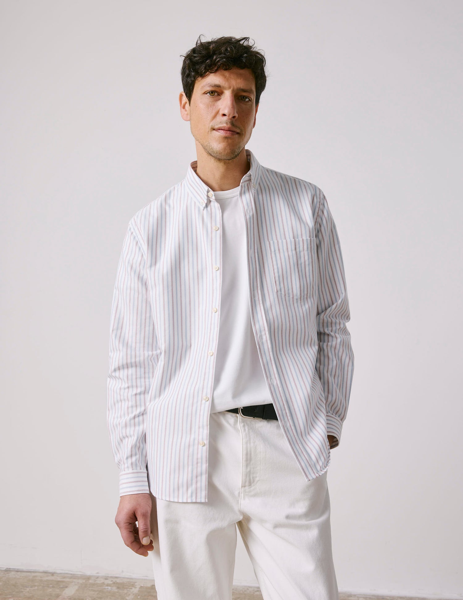 CHEMISE YVES SAINT Laurent Rayée Bleue À Manches Longues - Taille 42 Homme EUR 84,28 - FR CHEMISE YVES SAINT Laurent Rayée Bleue À Manches Longues - Taille 42 Homme EUR 84,28 - FR