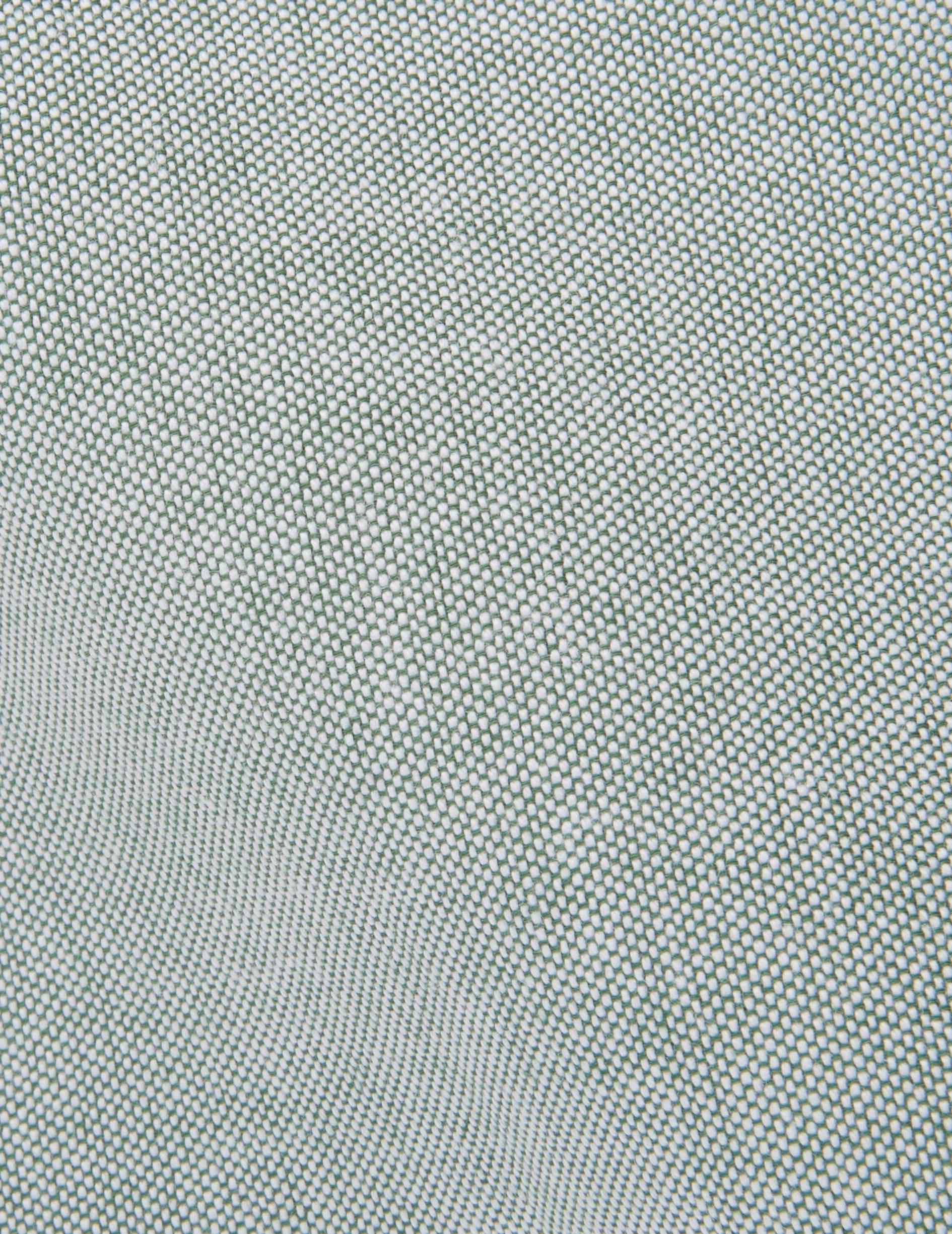 Chemise Gaspard verte - Oxford - Col Américain