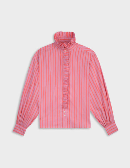 Striped pink Greta shirt