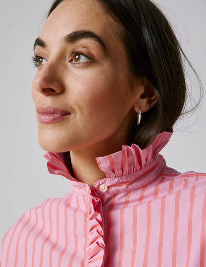 Striped pink Greta shirt