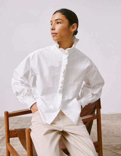 White Greta shirt