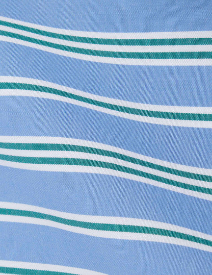 Chemise Gretie rayée bleue