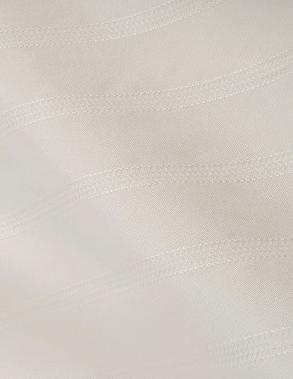 Striped ecru silk Hannah shirt 