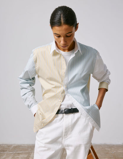 Fun shirt Harry rayée verte