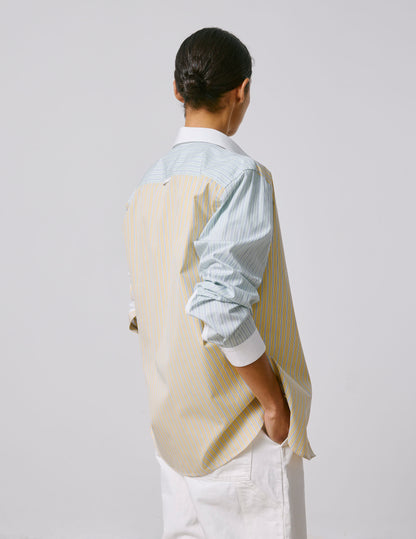 Fun shirt Harry rayée verte