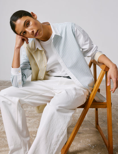 Fun shirt Harry rayée verte