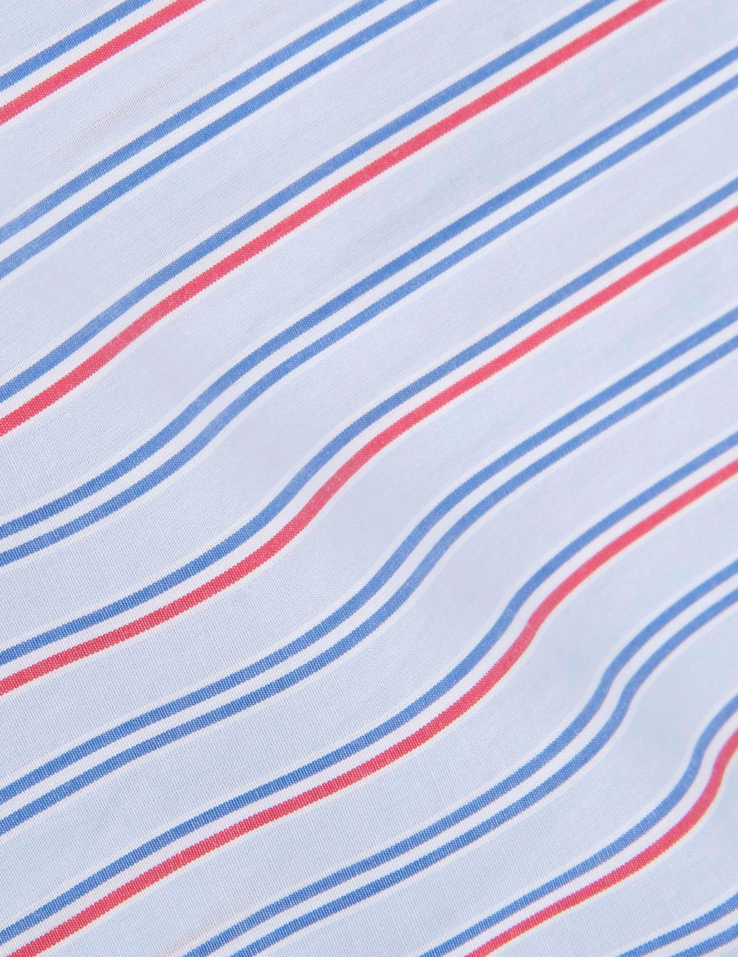 Semi-fitted striped red shirt - Popeline - Italien Collar#2