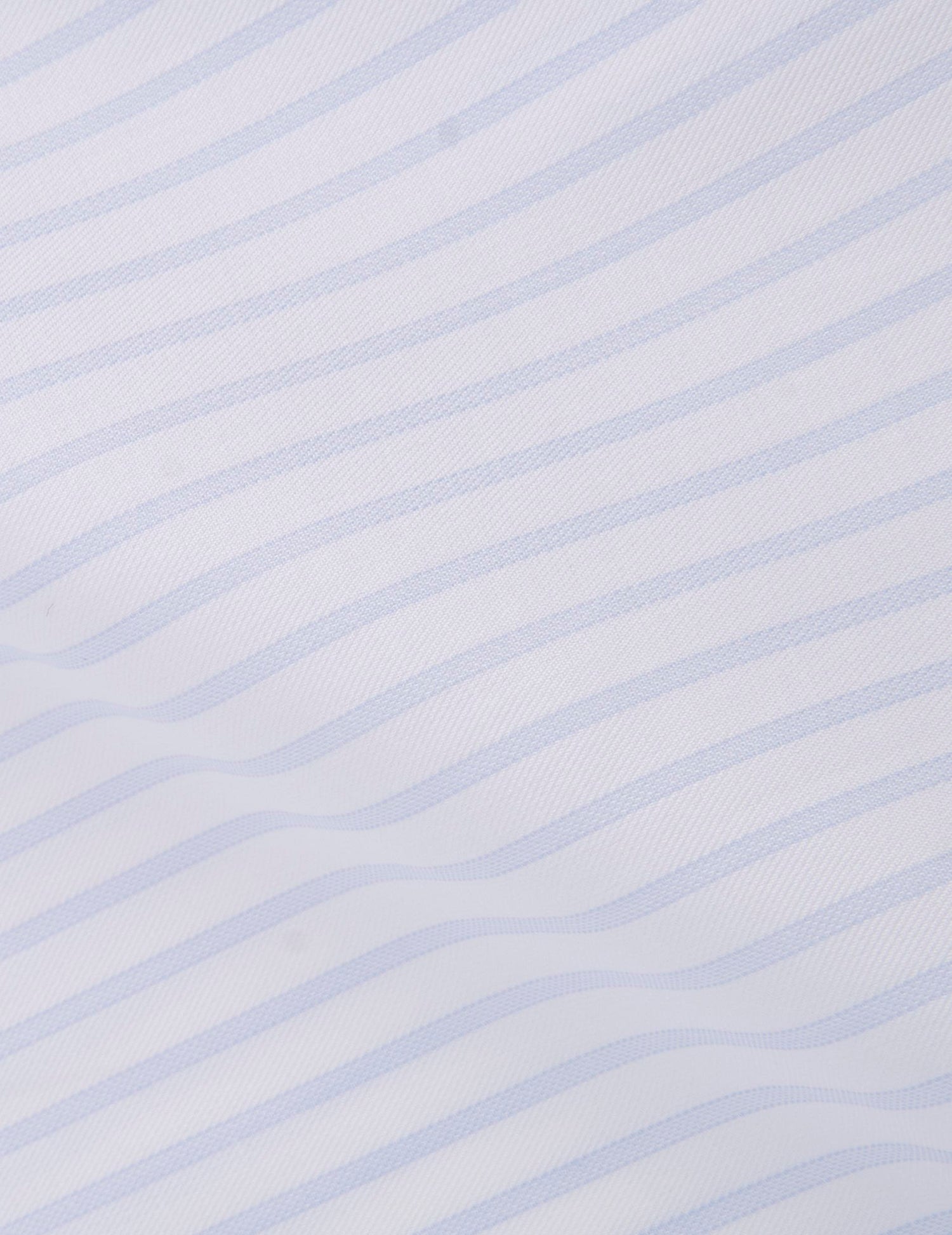 Chemise semi-ajustée bleu clair - Twill - Col Italien#2