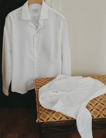 Unisex white “Je t’aime” shirt