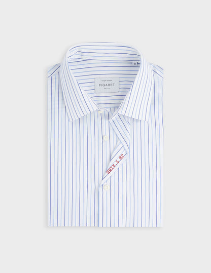 Chemise mixte "Je t'aime" bleue