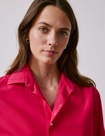 Unisex fuchsia "Je t'aime" shirt