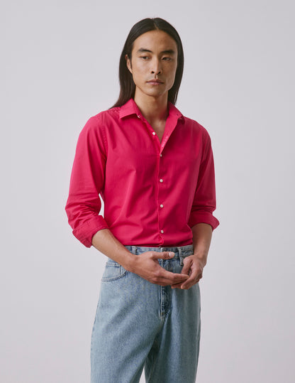Unisex fuchsia "Je t'aime" shirt