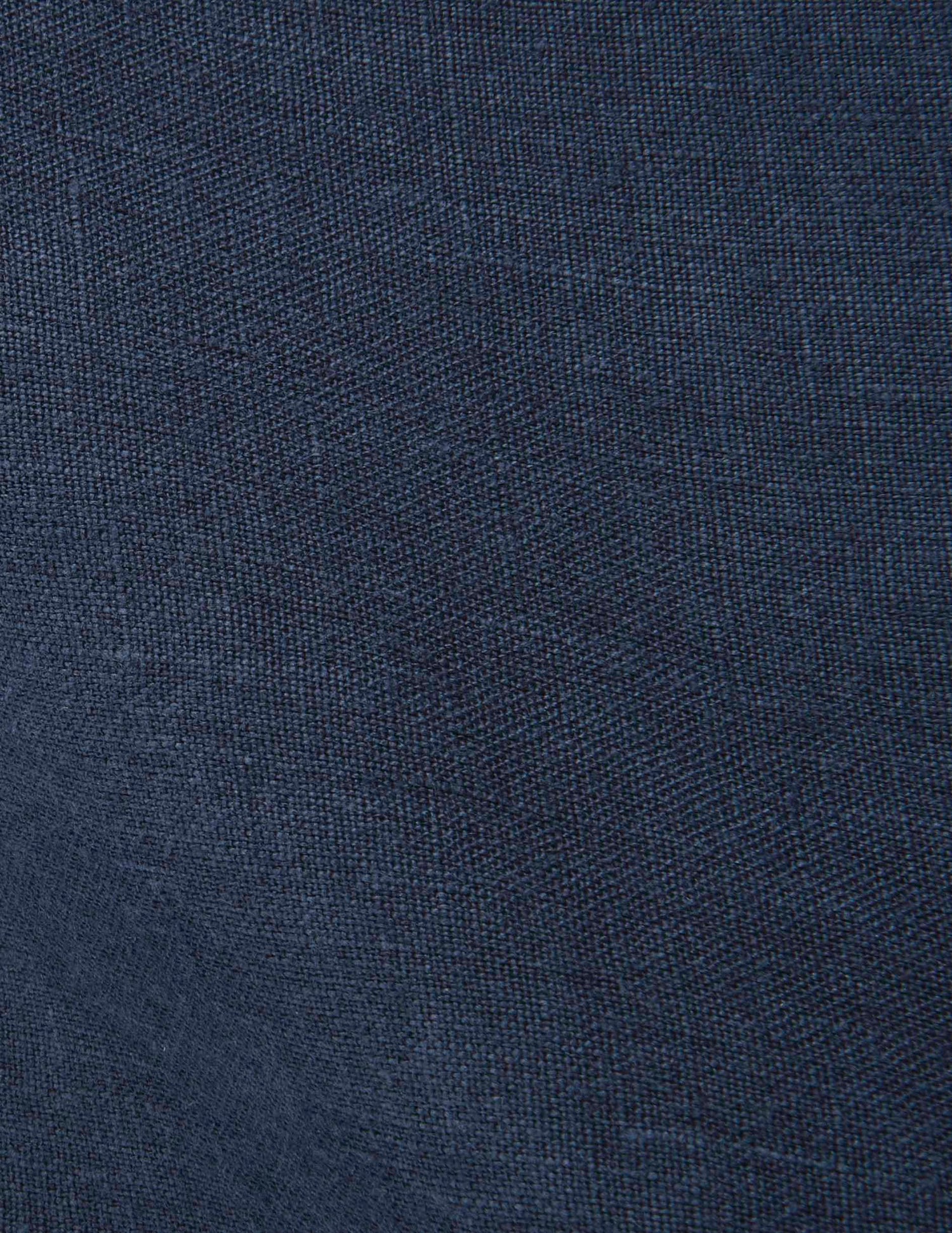 Chemise mixte "Je t'aime" en lin bleu marine - Lin - Col Figaret#11