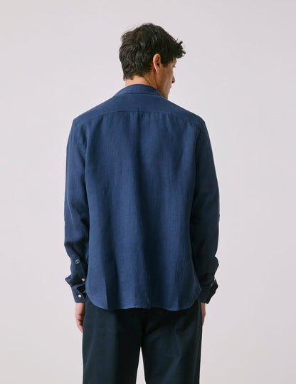 Unisex navy “Je t’aime” shirt