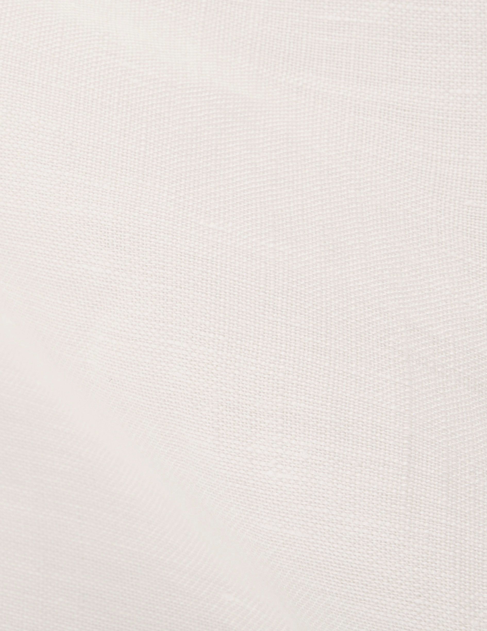 Unisex “Je t’aime” shirt in ecru linen - Lin - Figaret Collar