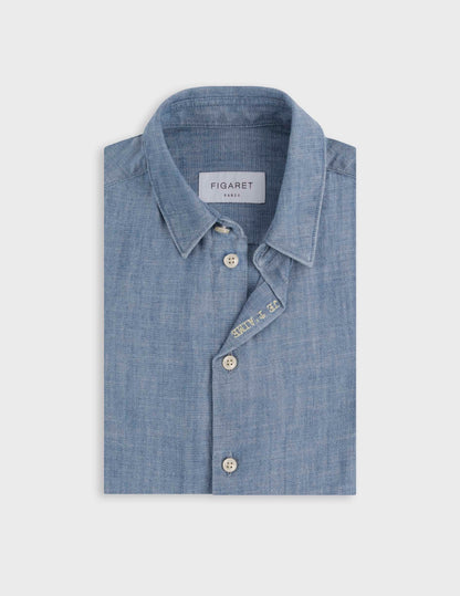 Kid’s blue "Je t'aime" shirt