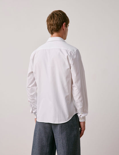 Unisex White Moi non plus shirt