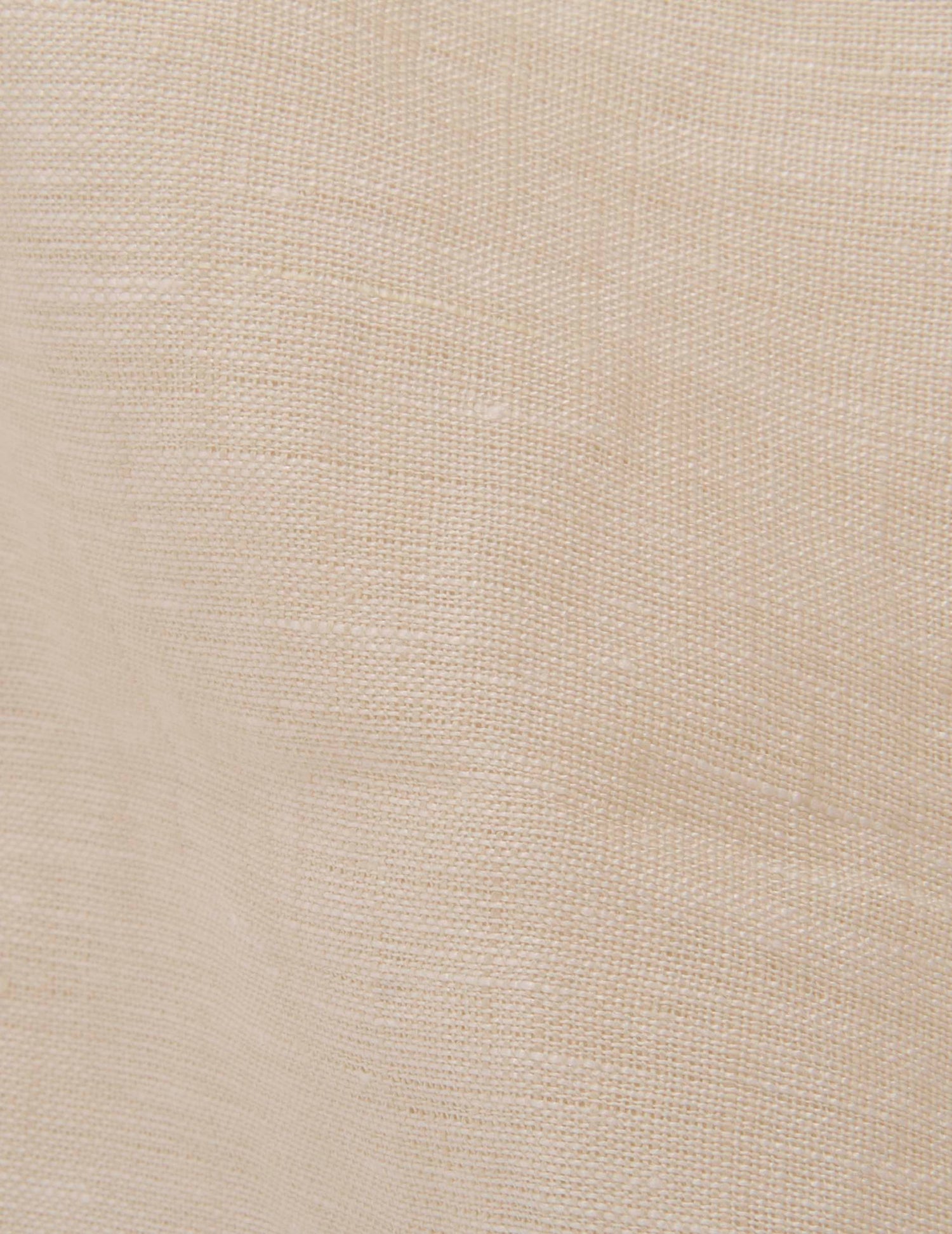 Chemise Leon manches courtes en lin écru - Lin - Col Tunisien#4