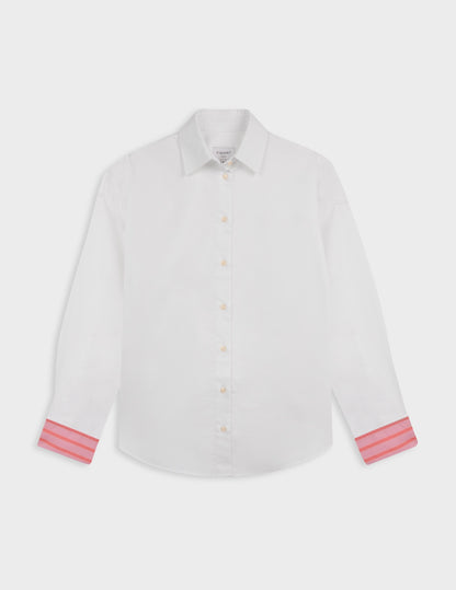 Chemise oversize Lizandra blanche
