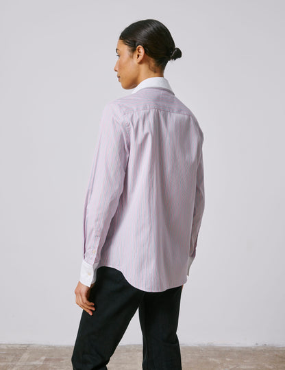Striped pink Marion shirt