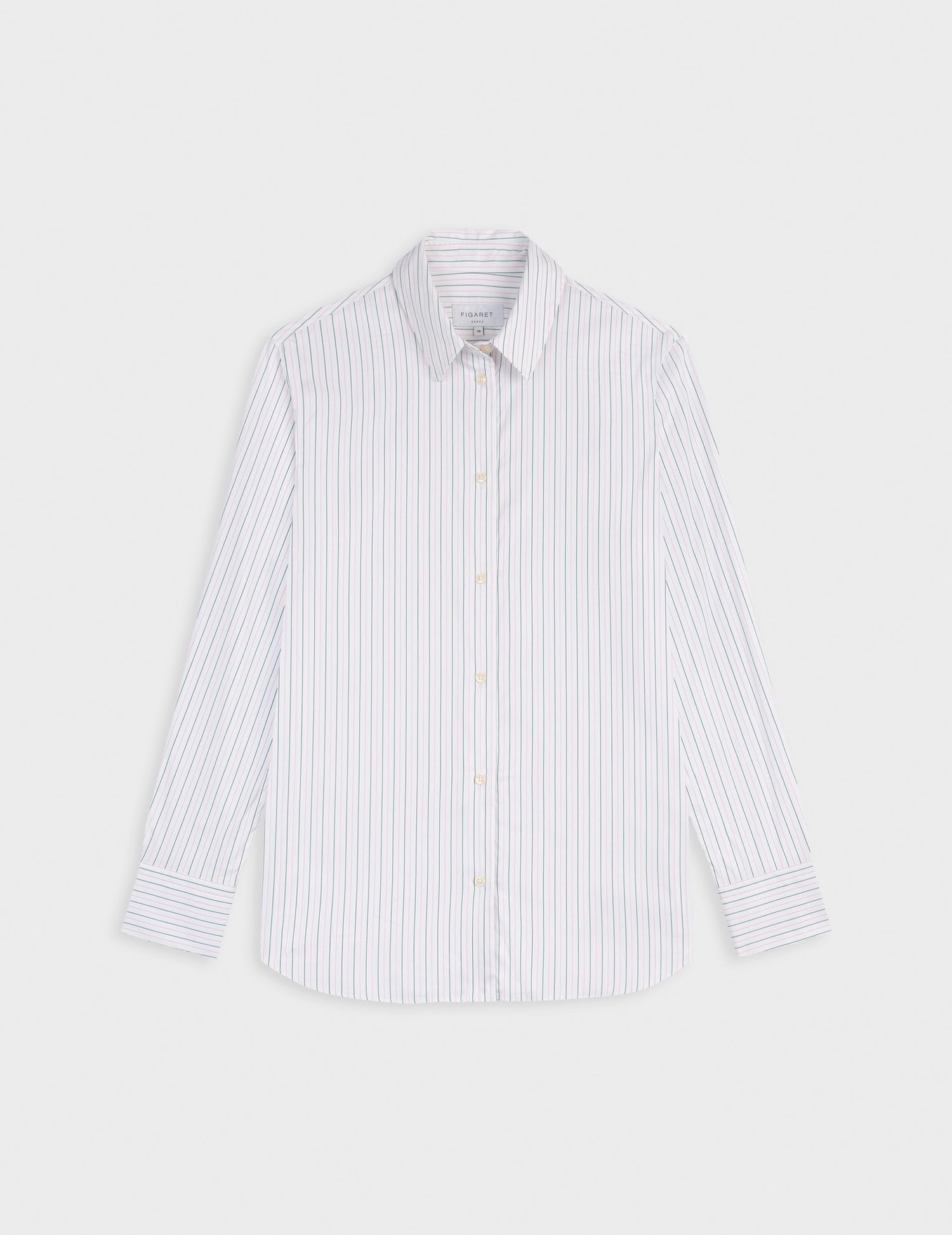 Chemise Marion verte - Twill - Col Chemise#5