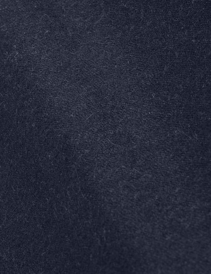 Surchemise Nael en laine vierge et cachemire bleu marine