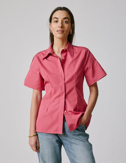 Chemise Nathalie corail