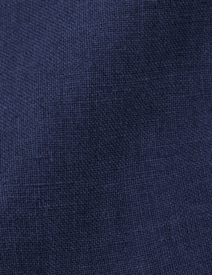 Navy linen Nicolaï pants