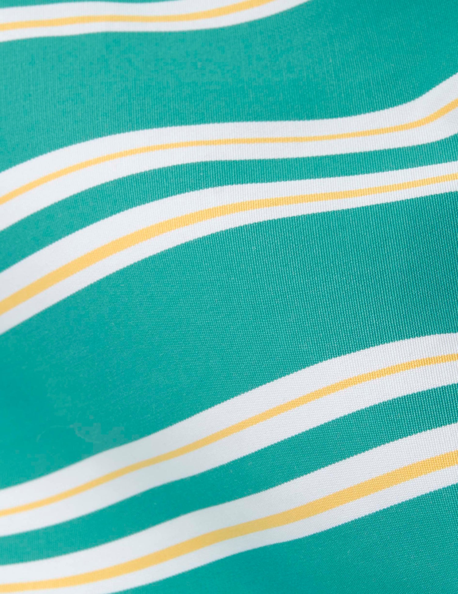 Short Nina en popeline rayée verte