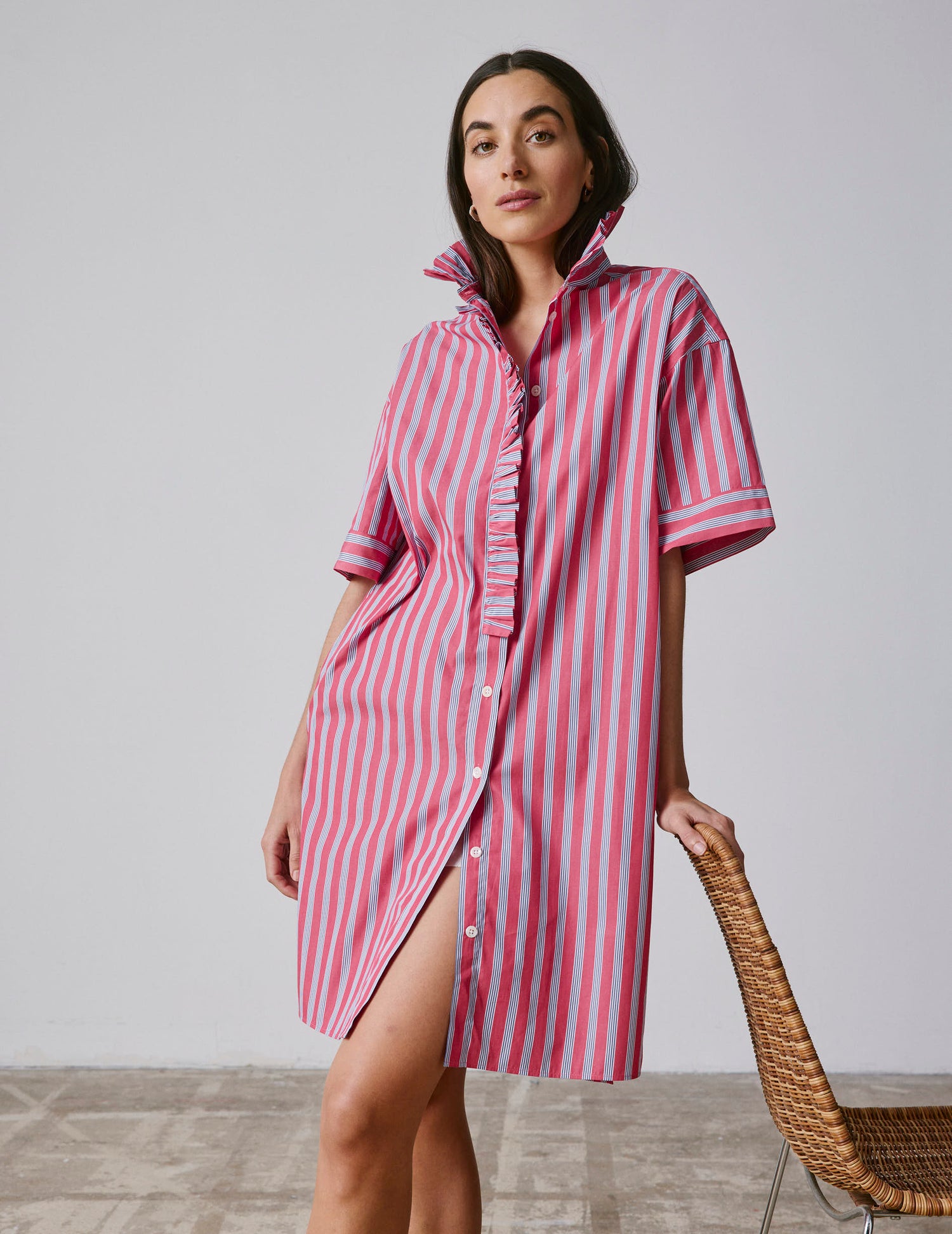 Women's Shirt Dress - Elegant and Versatile Collection Figaret Women's Shirt Dress - Elegant and Versatile Collection Figaret
